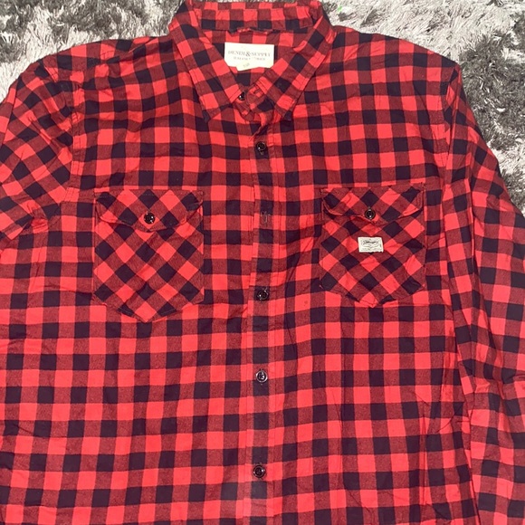 Ralph Lauren denim and supply plaid shirt - Picture 3 of 3